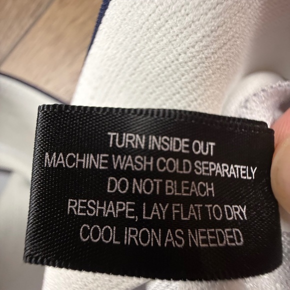 Boston Proper Women's High-Waisted Pull On Blue Floral Wide Leg Pants Sz L - Picture 11 of 11